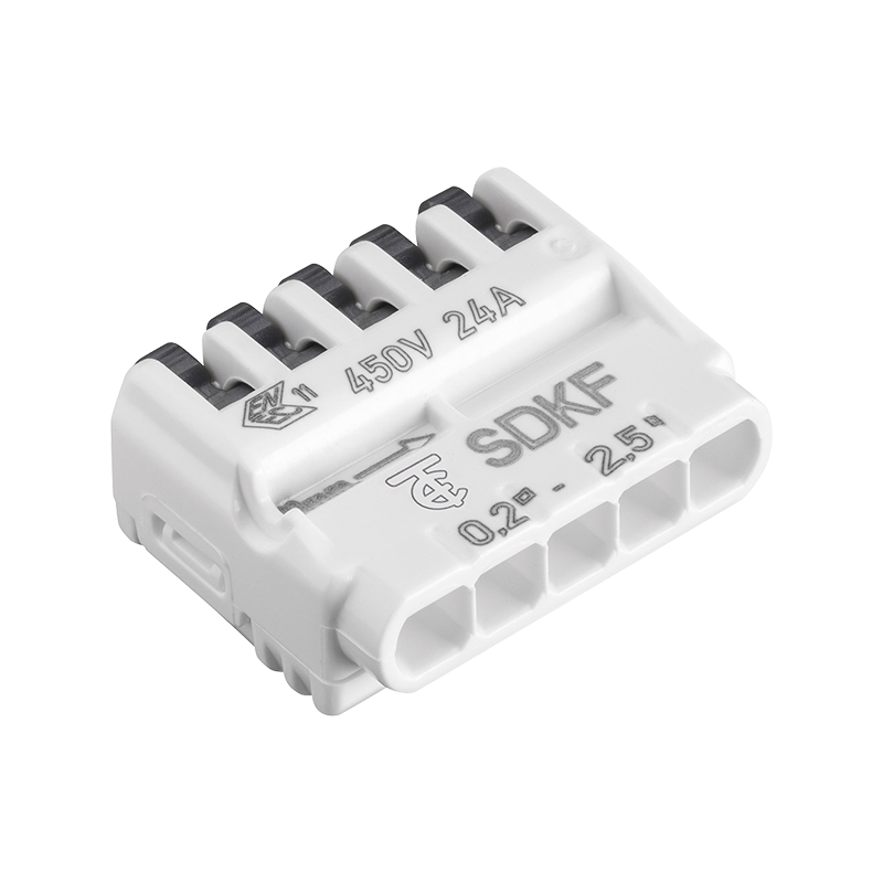 Screwless Installation Connectors Electro Terminal